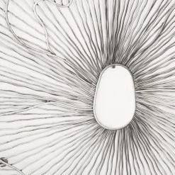 PHILLIPS COLLECTION Wall Sculptures + Decor SILVER POPPY FLOWER WALL DECOR