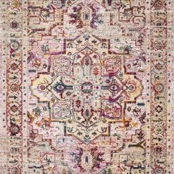 LOLOI SILVIA 03 RUG: NATURAL MULTI