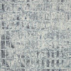 LOLOI SLOANE HOOKED WOOL RUG: BLUE STEEL