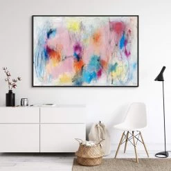 L ART "SIMPLE PLEASURES" CANVAS ART