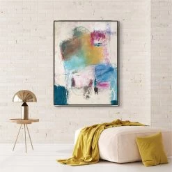 L ART "SKIPPING A BEAT" CANVAS ART