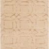 SURYA LINC WOOL + VISCOSE RUG: BEIGE