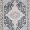 LOLOI ELSA VINTAGE PRINT RUG: GRAY