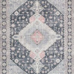 LOLOI ELSA VINTAGE PRINT RUG: GRAY