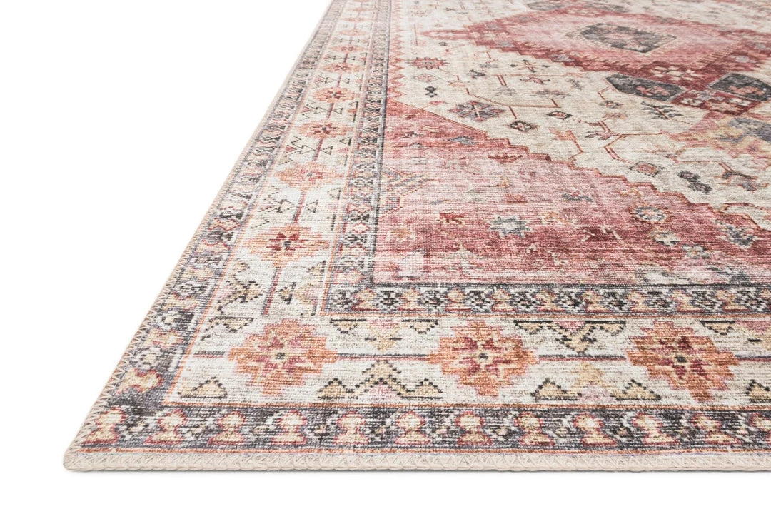 LOLOI ELSA VINTAGE PRINT RUG: IVORY, BERRY 7 LOLOI ELSA VINTAGE PRINT RUG: IVORY, BERRY