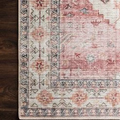 LOLOI ELSA VINTAGE PRINT RUG: IVORY, BERRY 11 LOLOI ELSA VINTAGE PRINT RUG: IVORY, BERRY