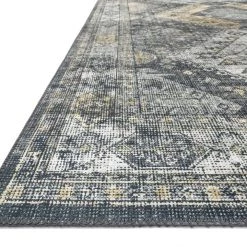 SURYA ELENE VINTAGE PRINT RUG: GRAPHITE, OLIVE 6 SURYA ELENE VINTAGE PRINT RUG: GRAPHITE, OLIVE