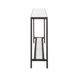 UTTERMOST Furniture SLIM BLACK MIRROR TOP CONSOLE 8 UTTERMOST Furniture SLIM BLACK MIRROR TOP CONSOLE