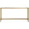 UTTERMOST SLIM GOLD MIRROR TOP CONSOLE Living Room