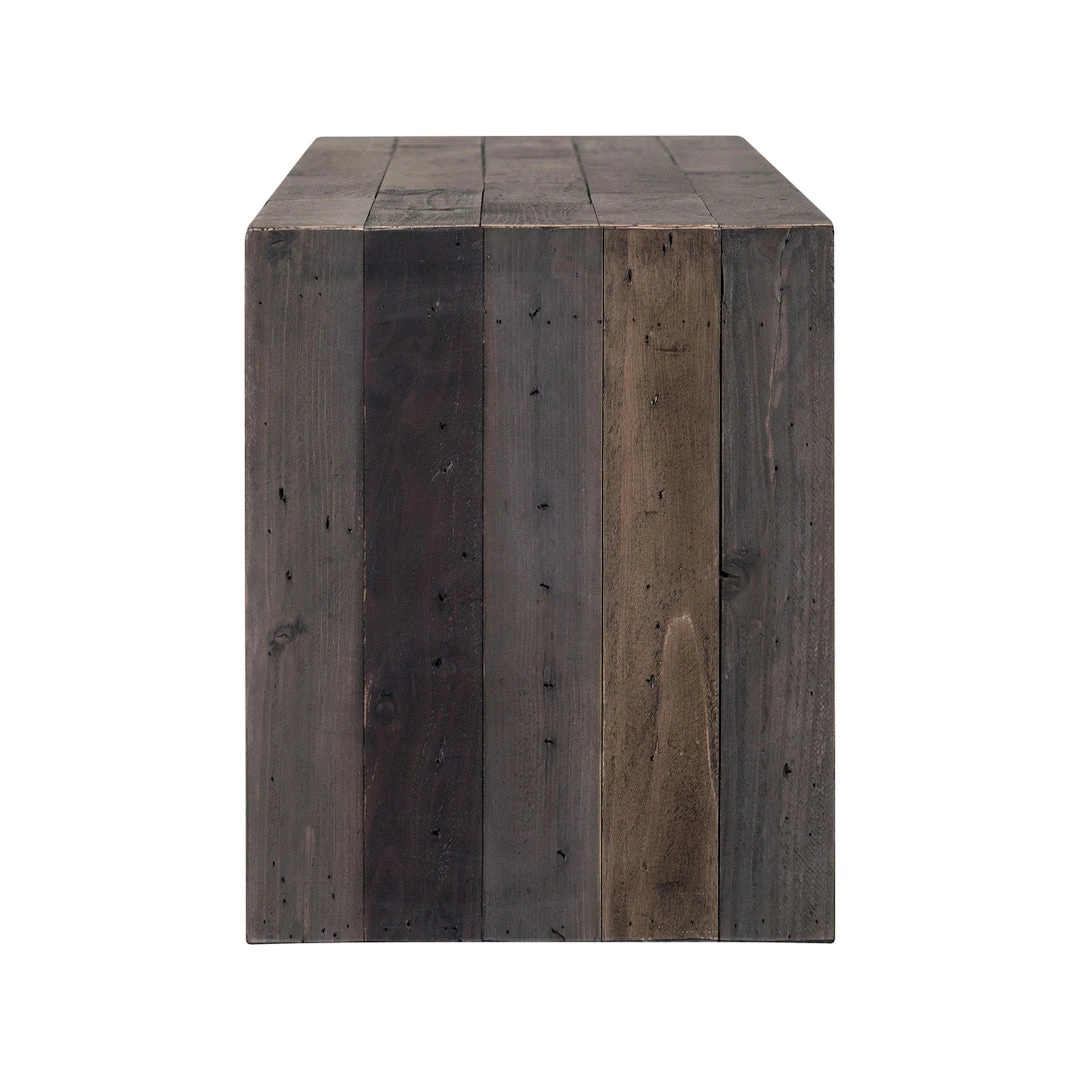 MOES Living Room SMOKED WOOD RECLAIMATION BENCH 3 MOES Living Room SMOKED WOOD RECLAIMATION BENCH