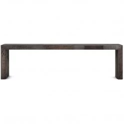 MOES Living Room SMOKED WOOD RECLAIMATION BENCH