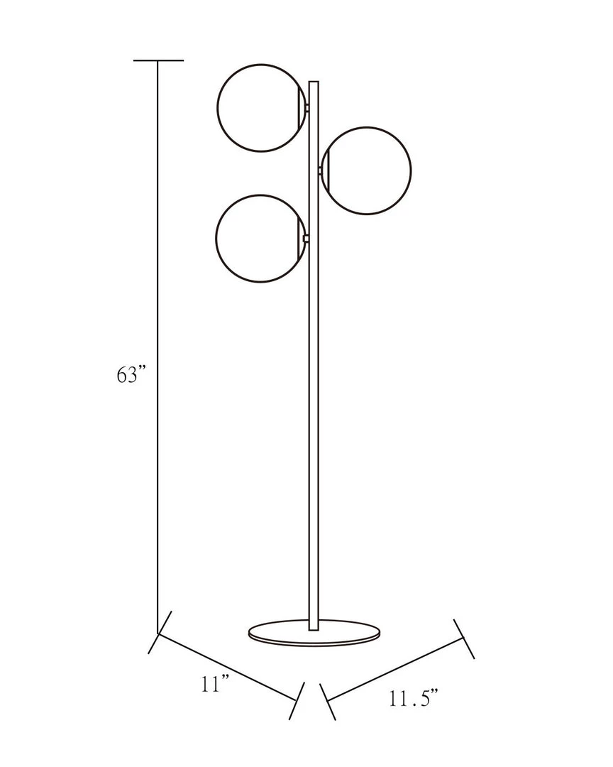 SURYA Lighting SOLI FLOOR LAMP 3 SURYA Lighting SOLI FLOOR LAMP
