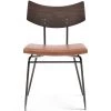 NUEVO SOLI SEARED OAK DINING CHAIR: CARAMEL Furniture