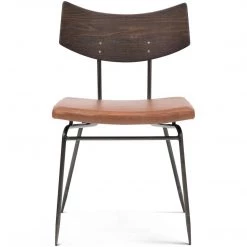 NUEVO SOLI SEARED OAK DINING CHAIR: CARAMEL Furniture