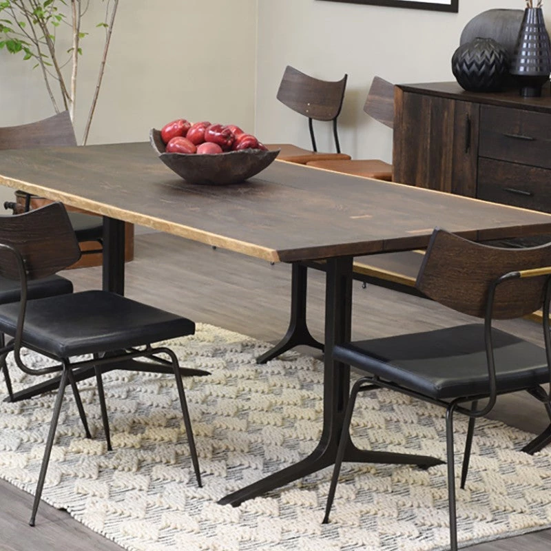 NUEVO Kitchen + Dining SOLI SEARED OAK DINING CHAIR: BLACK 5 NUEVO Kitchen + Dining SOLI SEARED OAK DINING CHAIR: BLACK