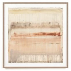 L ART "SONORA VII" GLASS FRAMED ART Wall Art