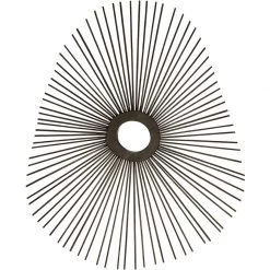 PHILLIPS COLLECTION SPOKE OVOID MIRROR