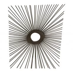 PHILLIPS COLLECTION SPOKE SQUARE MIRROR Wall Sculptures + Decor