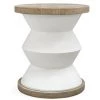 UTTERMOST SPOOL SIDE TABLE