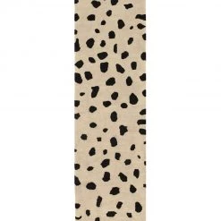 SURYA TREND SPOTTING WOOL RUG: BEIGE, BLACK 10 SURYA TREND SPOTTING WOOL RUG: BEIGE, BLACK