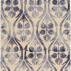 SURYA BAHIA WASHED PRINT RUG: INK