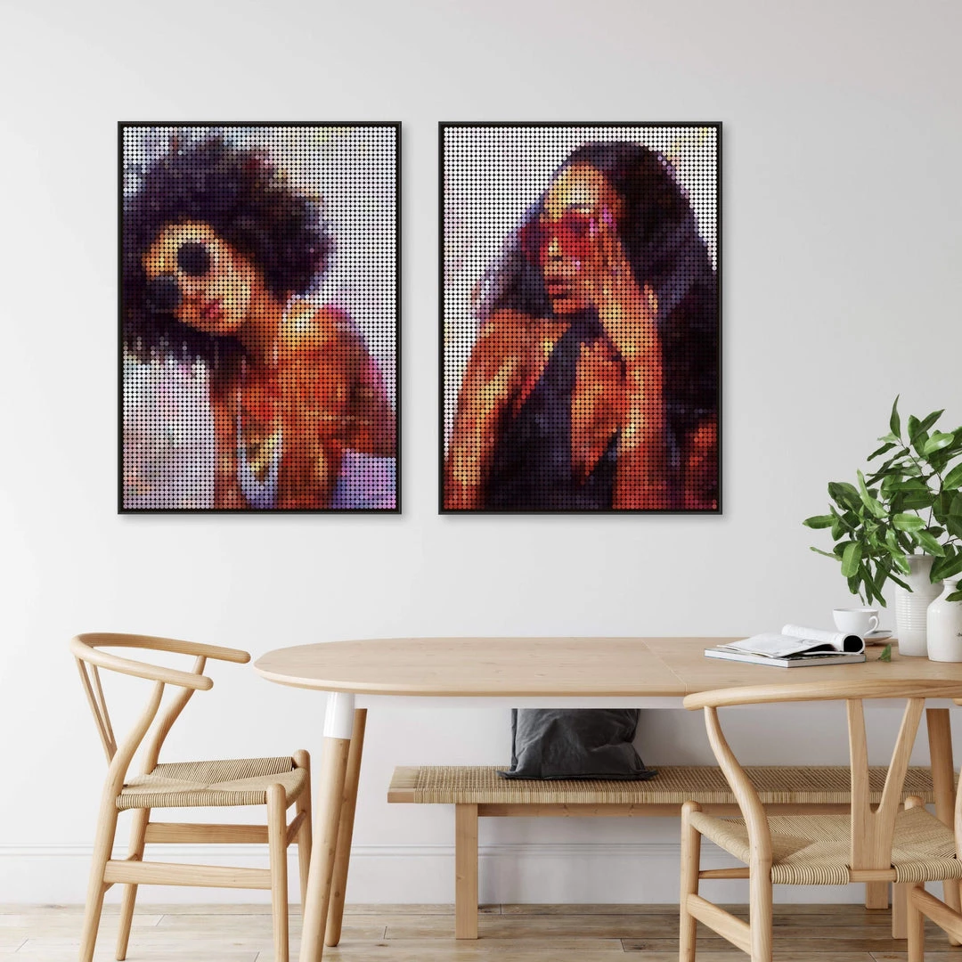 L ART "STAY COOL IV" CANVAS ART 3 L ART "STAY COOL IV" CANVAS ART