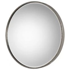 UTTERMOST Mirrors STEFANIA BEADED ROUND MIRROR