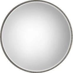 UTTERMOST Mirrors STEFANIA BEADED ROUND MIRROR