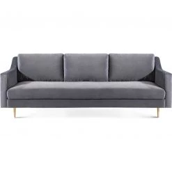 TOV STEVIE MID-CENTURY GLAM SOFA Living Room