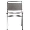 FOUR HANDS Furniture STONEWASH GREY CANVAS SLING DINING CHAIR