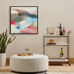 L ART "STRANGE DAYS I" CANVAS ART Wall Art