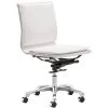 ZUO STUDIO ARMLESS OFFICE CHAIR