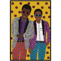 L ART "STYLING IT OUT" CANVAS ART