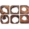 UTTERMOST Wall Sculptures + Decor ADALI WOOD WALL ART | SET OF 6