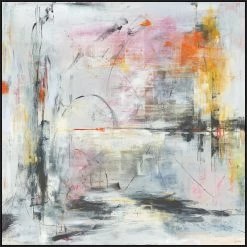 L ART Wall Art "SUBTLE MANIFESTATION" CANVAS ART