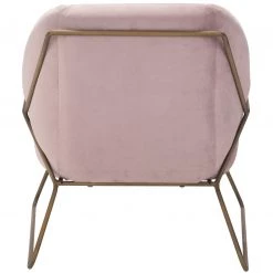 ZUO Living Room SUNDAY CHAIR: DUSTY ROSE VELVET
