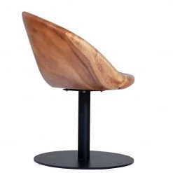 PHILLIPS COLLECTION Furniture CHAMCHA WOOD SWIVEL CHAIR