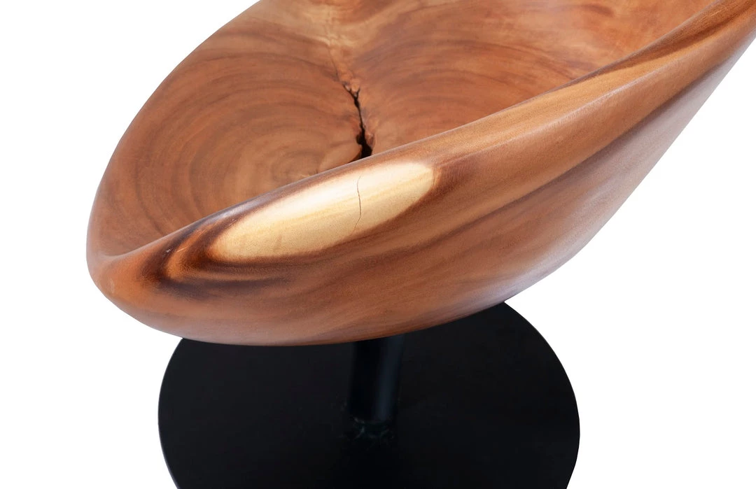 PHILLIPS COLLECTION Furniture CHAMCHA WOOD SWIVEL CHAIR 4 PHILLIPS COLLECTION Furniture CHAMCHA WOOD SWIVEL CHAIR