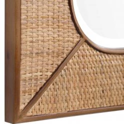 UTTERMOST TAHITI WOVEN RATTAN MIRROR Mirrors