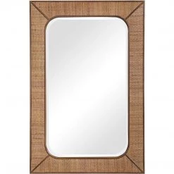 UTTERMOST TAHITI WOVEN RATTAN MIRROR Mirrors