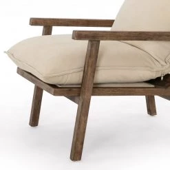FOUR HANDS Furniture TAOS NUBUCK SAND LEATHER LOUNGE CHAIR 14 FOUR HANDS Furniture TAOS NUBUCK SAND LEATHER LOUNGE CHAIR