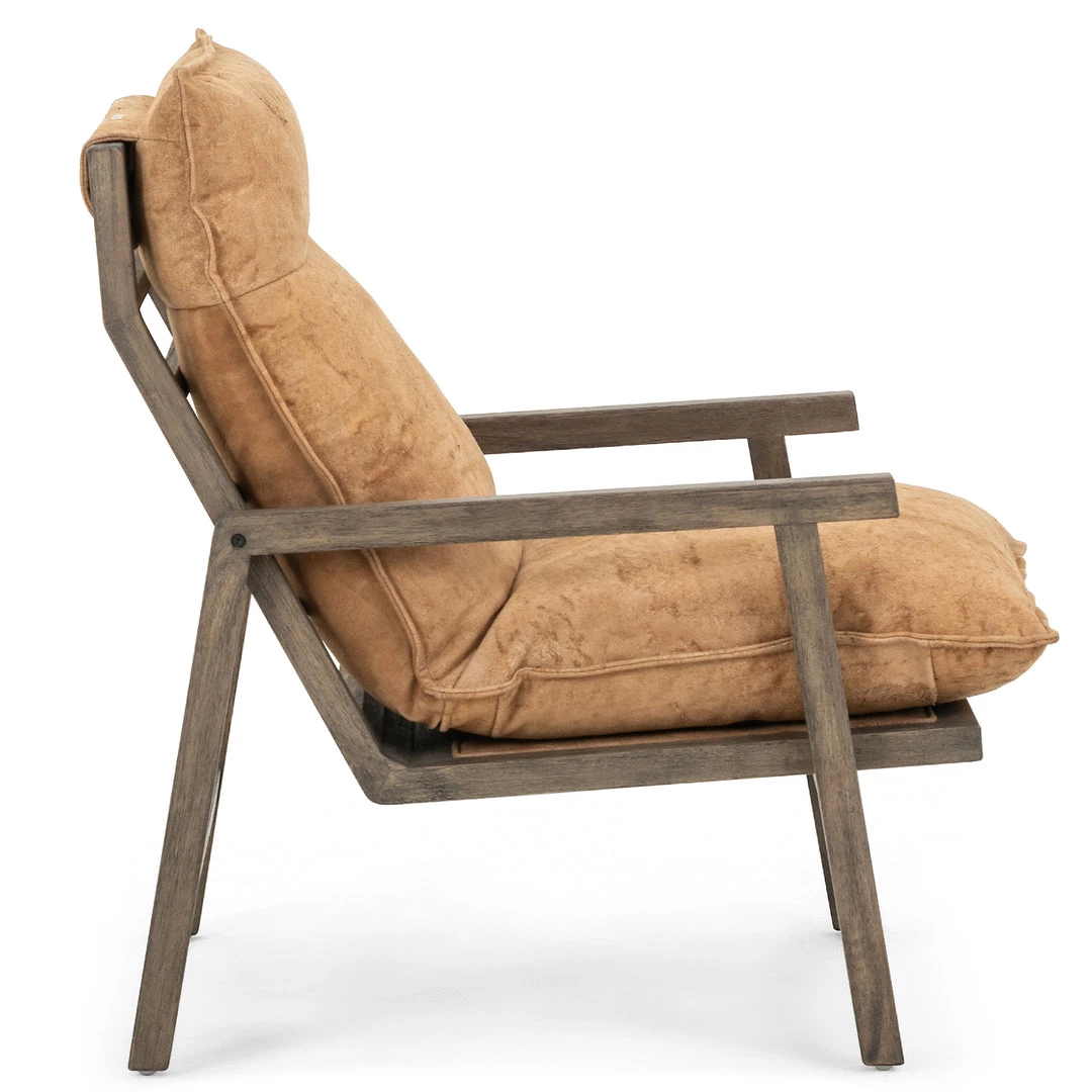 FOUR HANDS Furniture TAOS WHISTLER CHAMOIS SUEDE LOUNGE CHAIR 3 FOUR HANDS Furniture TAOS WHISTLER CHAMOIS SUEDE LOUNGE CHAIR
