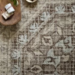 LOLOI TATUM WOOL RUG: AQUA, STONE 9 LOLOI TATUM WOOL RUG: AQUA, STONE