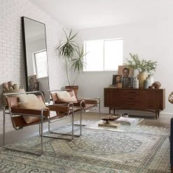 LOLOI TATUM WOOL RUG: AQUA, STONE 10 LOLOI TATUM WOOL RUG: AQUA, STONE