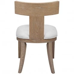 UTTERMOST Furniture TAYLOR NATURAL OAK KLISMOS DINING CHAIR