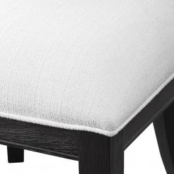 UTTERMOST TAYLOR RUBBED BLACK KLISMOS DINING CHAIR Furniture