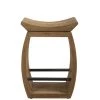 UTTERMOST TEMPLE RECYCLED WOOD COUNTER STOOL Furniture