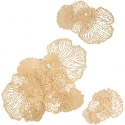 PHILLIPS COLLECTION FLOWER METAL WALL ART