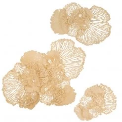 PHILLIPS COLLECTION FLOWER METAL WALL ART