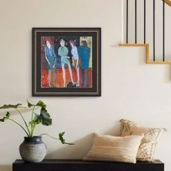 ART CLASSICS "THE ARTIST STUDIO" GLASS FRAMED ART 10 ART CLASSICS